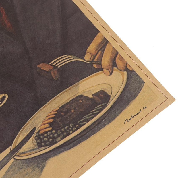 Poster retro vintage