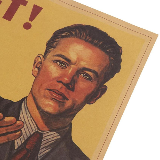 Poster retro vintage
