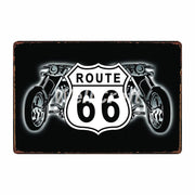 Poster Route Us Vintage
