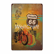 Poster Route Us Vintage