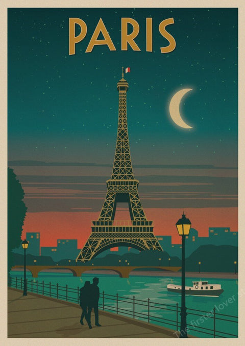 Poster Travel Vintage