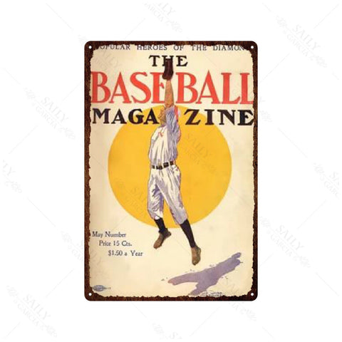 Poster Vintage Baseball