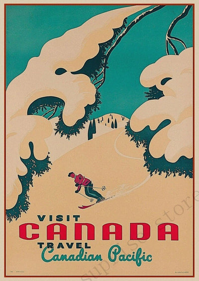Poster Vintage Canada