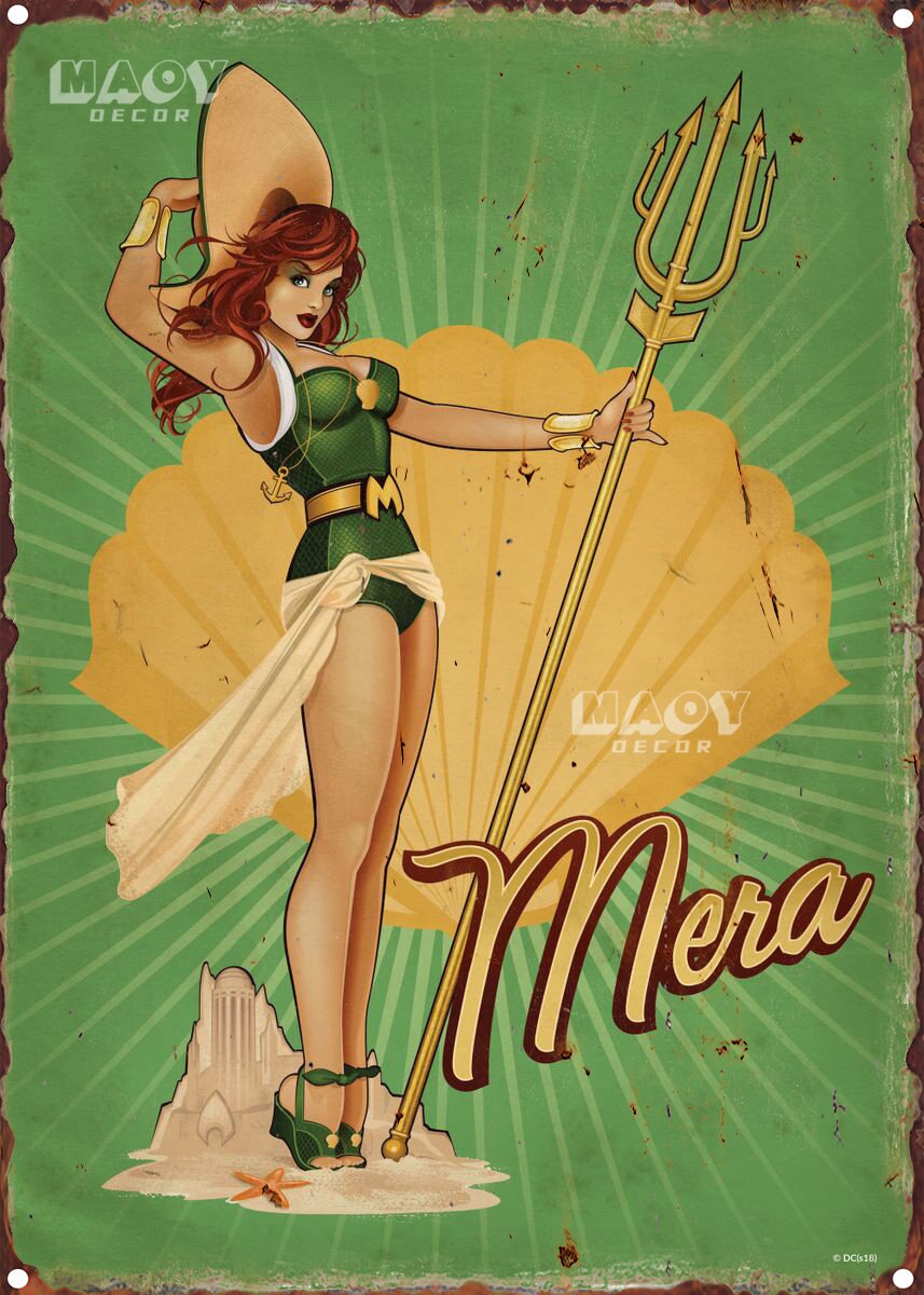 Poster Vintage Femme Rétro