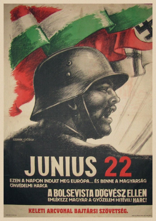 Poster Vintage Guerre