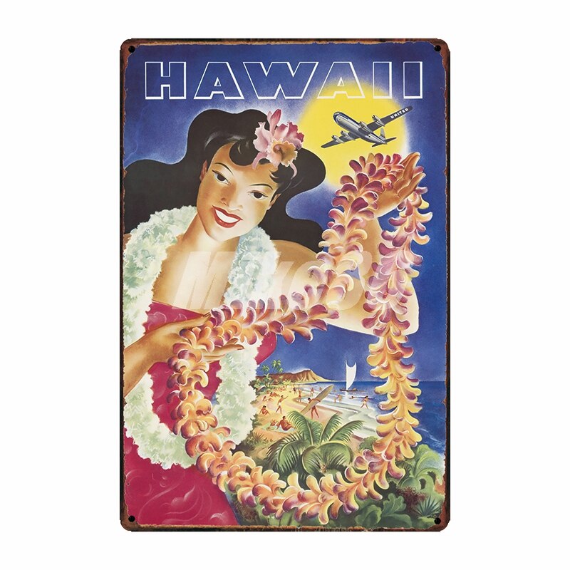 Poster Vintage Hawaii