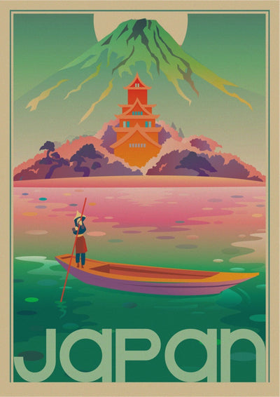 Poster Vintage Japon