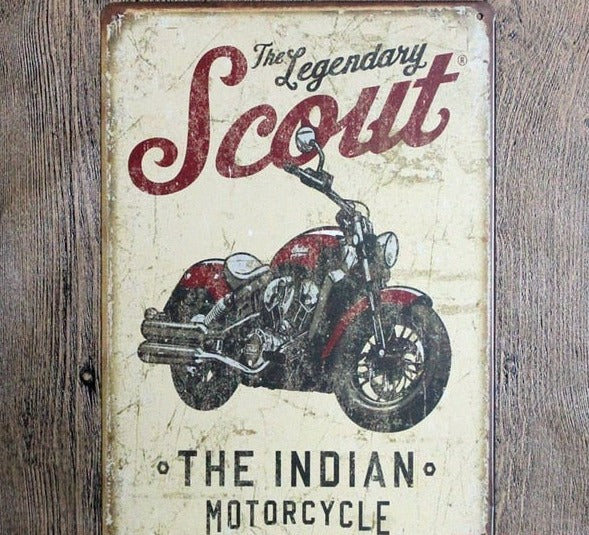 Poster Vintage Moto