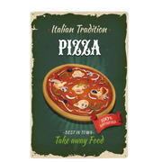 Poster Vintage Pizza