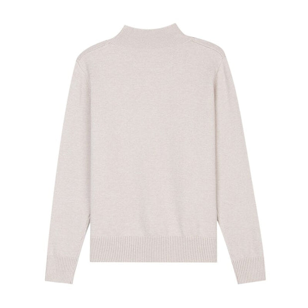 Pull Col Haut Vintage