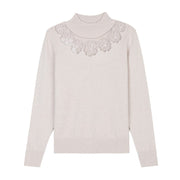 Pull Col Haut Vintage
