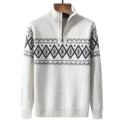 Pull Col Roule Vintage