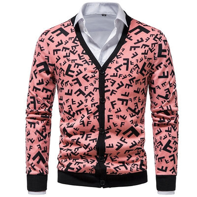 Pull De Couleur Rose Vintage