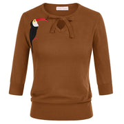 Pull Nœud Vintage