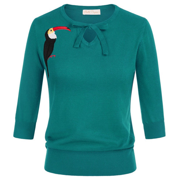 Pull Nœud Vintage