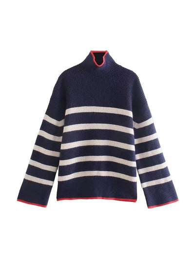 Pull Rayé Vintage Américain