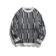 Pull Rétro En Coton Vintage