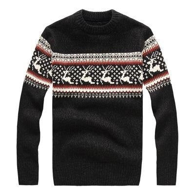 Pull Tricot Vintage Noël Années 70