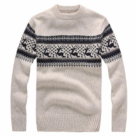 Pull Tricot Vintage Noël Années 70