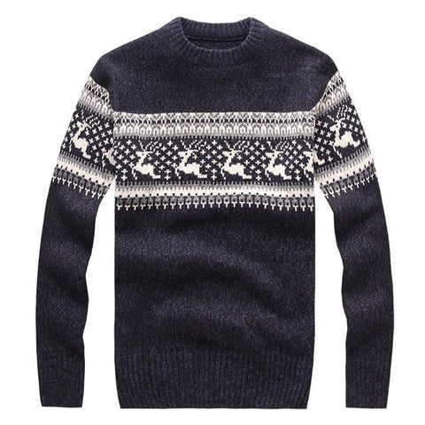 Pull Tricot Vintage Noël Années 70