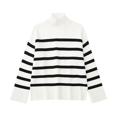 Pull Vintage A Rayure