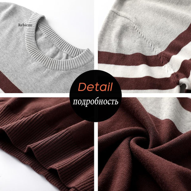 Pull Vintage Homme Col