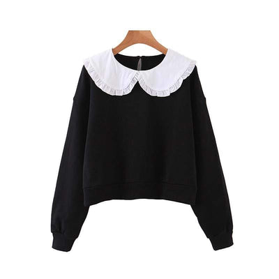 Pull Vintage Noir Blanc
