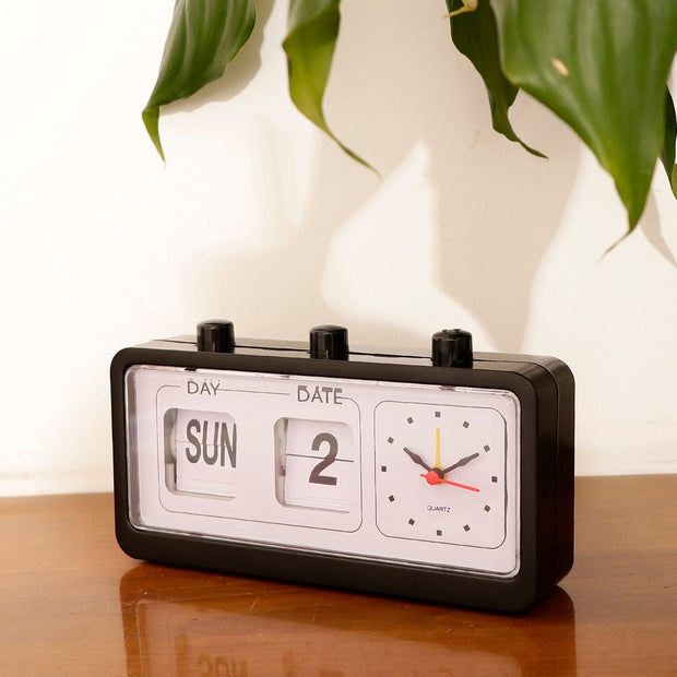 Reveil Calendrier Vintage