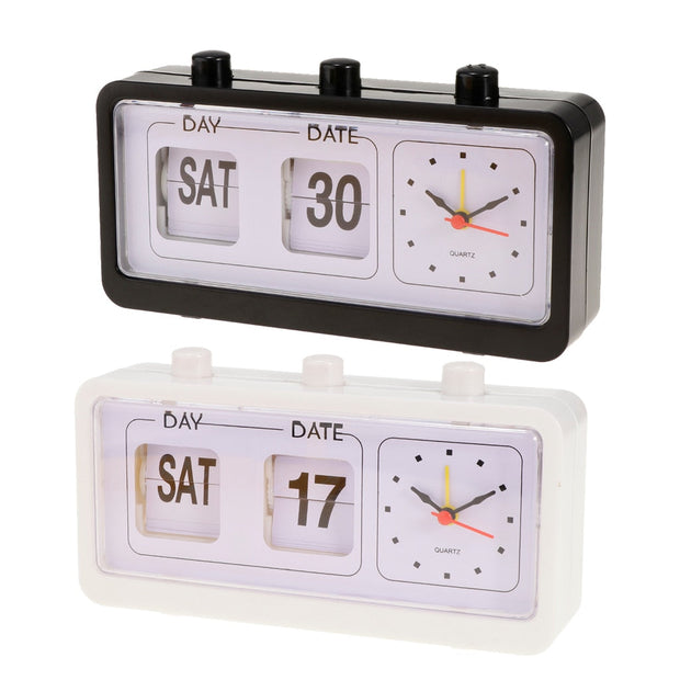 Reveil Calendrier Vintage