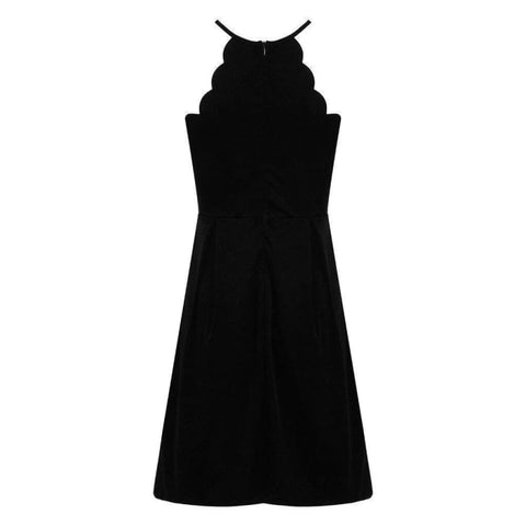 Robe Ambiance Vintage Été Noir
