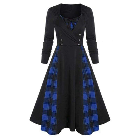 Robe Emeraude Rétro