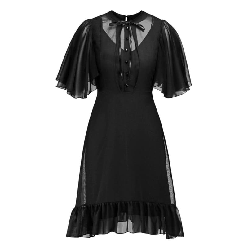 Robe Longue Noire Vintage