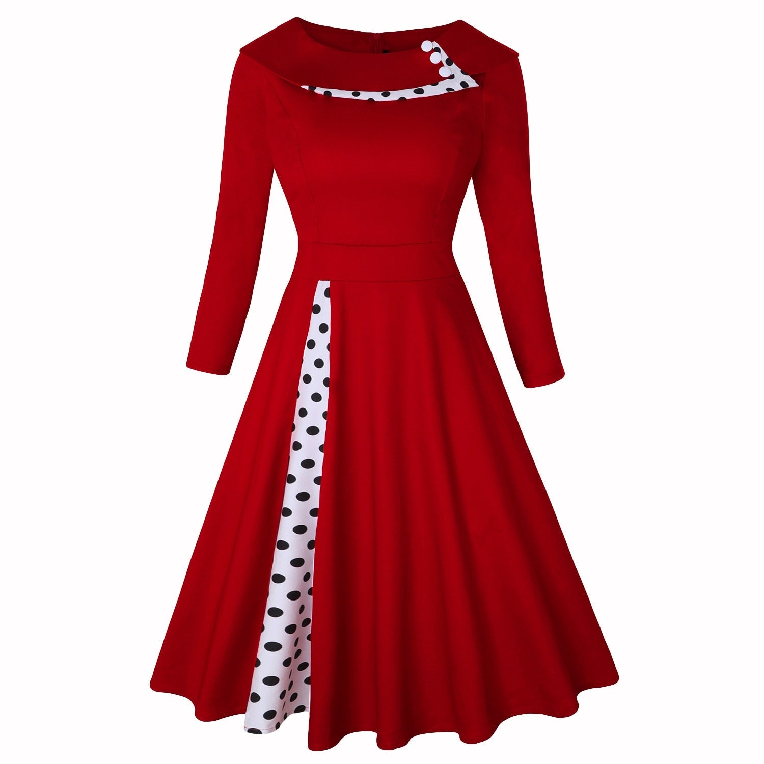Robe Noire Vintage Pin Up