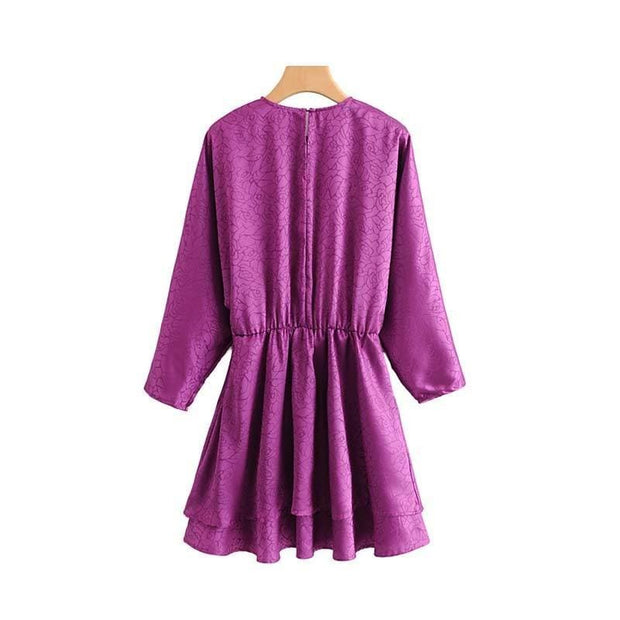 Robe Patineuse Vintage Violette