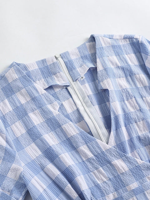 Robe Rétro Boutonnée