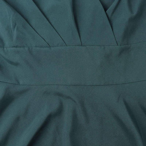 Robe Rétro Pin Up Vert