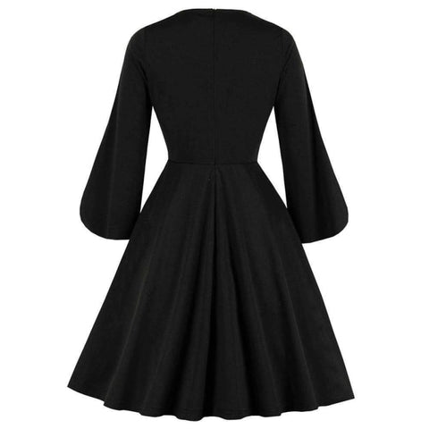 Robe Rétro Près Du Corps