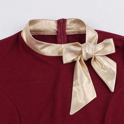 Robe Rétro Sans Manche