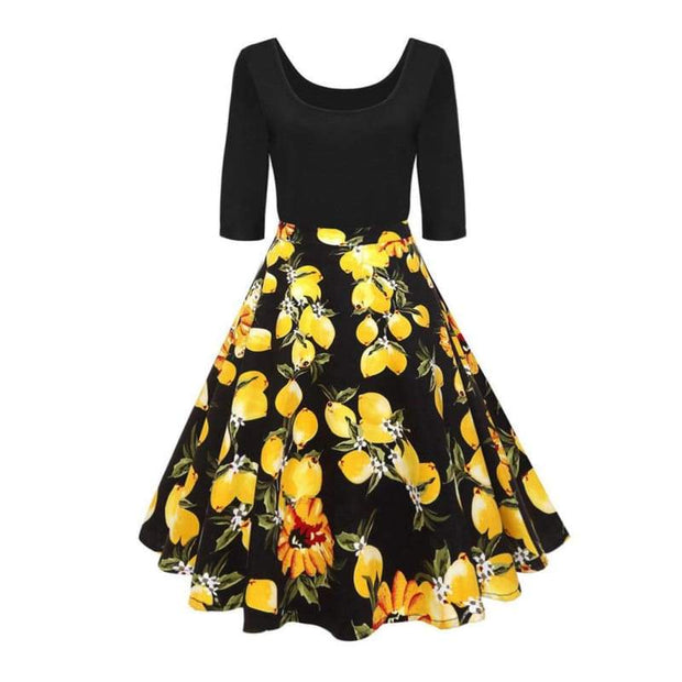 Robe Rockabilly Citron