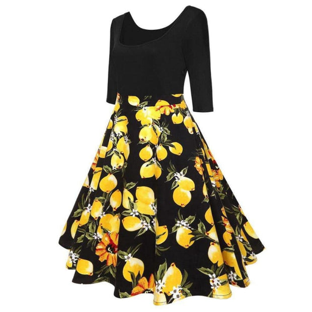 Robe Rockabilly Citron