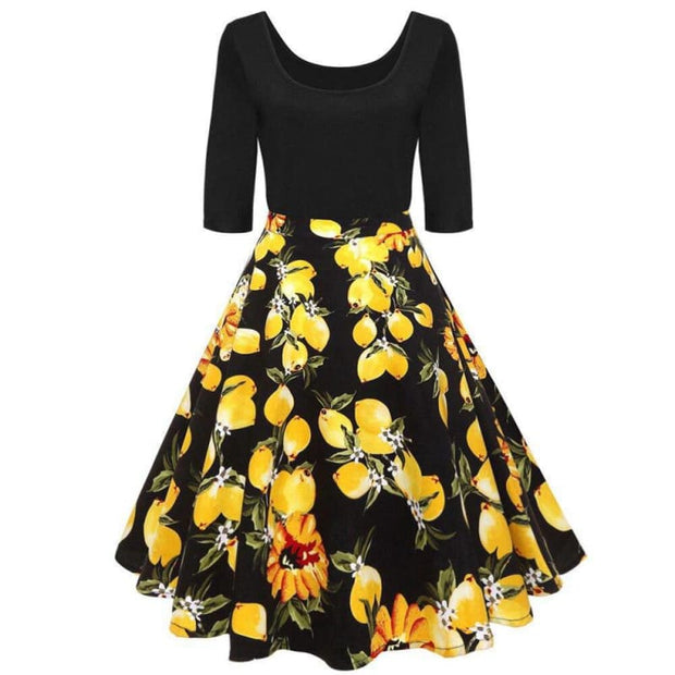 Robe Rockabilly Citron