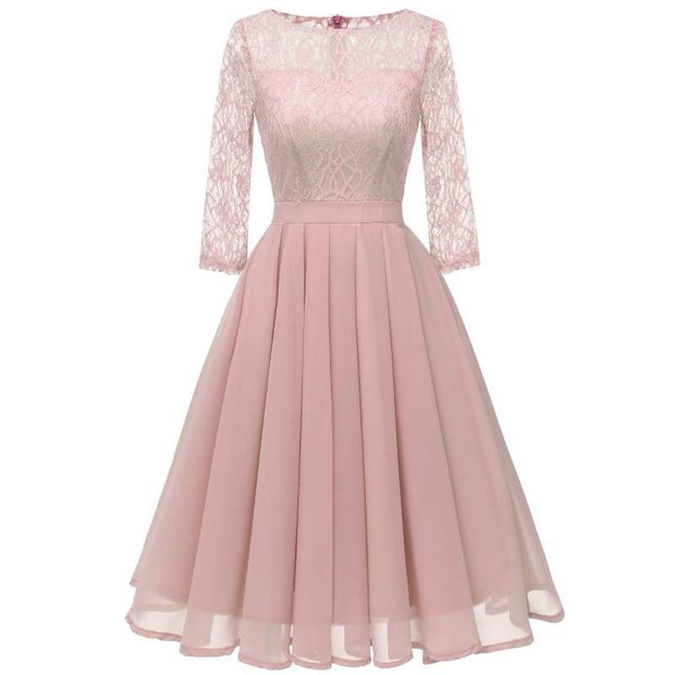 Robe Vintage Année 50 Violet