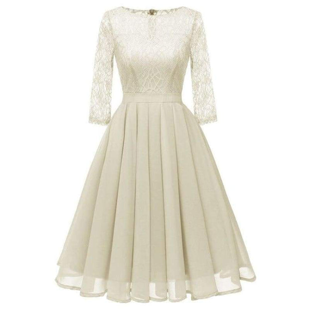 Robe Vintage Année 50 Violet