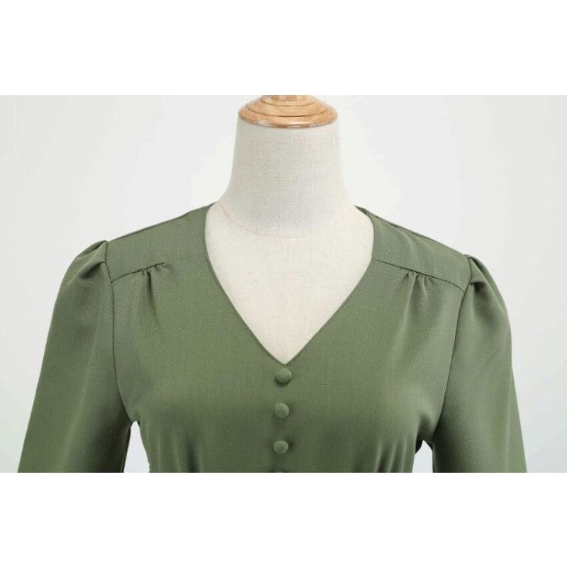 Robe Vintage Kaki