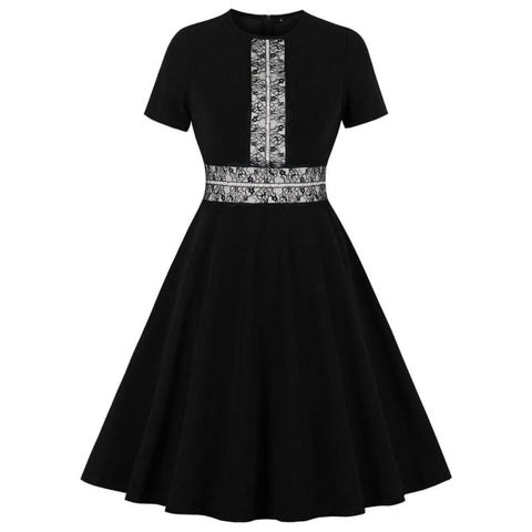 Robe Vintage Pin Up Noire
