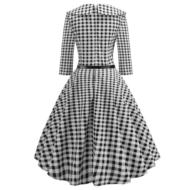Robe Vintage Rétro Femme