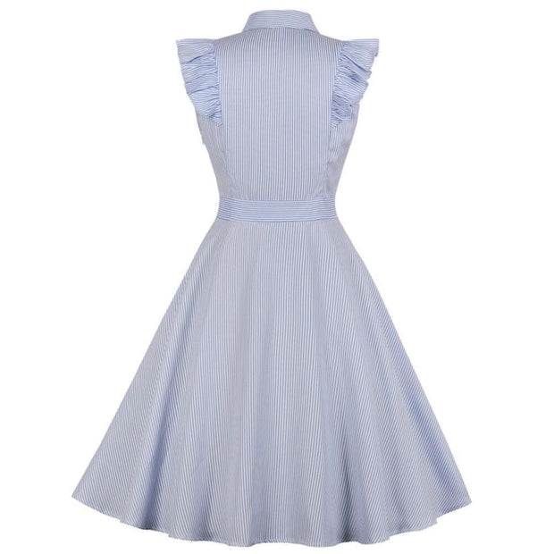 Robe Vintage Style Love Bleu