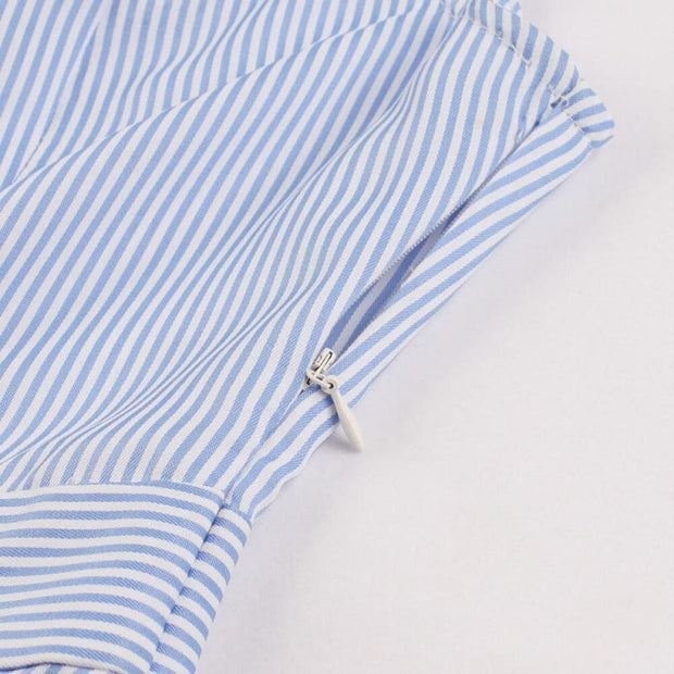 Robe Vintage Style Love Bleu