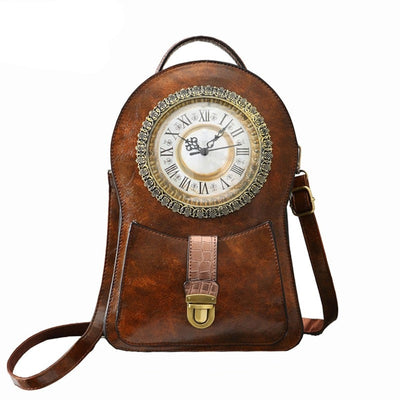 Sac à dos femme vintage cuir