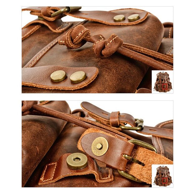 Sac A Dos Homme Vintage Cuir
